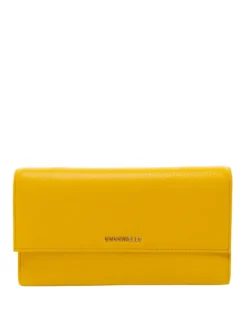 METALLIC SOFT Pochette in pelle con tracolla