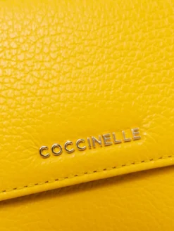 METALLIC SOFT Pochette in pelle con tracolla