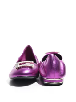 MICKLE Ballerine in pelle