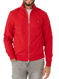 MINI LOGO Felpa a collo alto con zip