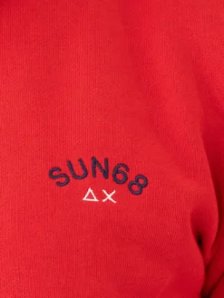 MINI LOGO Felpa a collo alto con zip