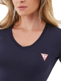 MINI TRIANGLE T-shirt scollo a V