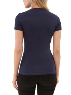 MINI TRIANGLE T-shirt scollo a V