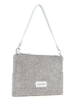 NABILAH Pochette con strass e tracolla
