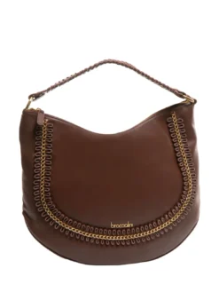 NAOMI Borsa hobo in pelle con catena