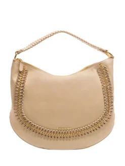 NAOMI Borsa hobo in pelle con catena