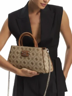 NEDA Borsa a mano in tessuto jacquard