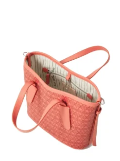 NEVER WITHOUT BAG COATED MONOGRAM Shopper a mano, con tracolla
