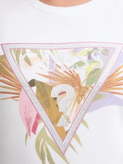 PALM TRIANGLE T-Shirt in cotone