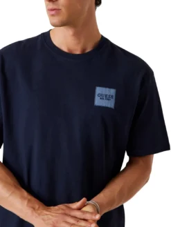 PATCH AT CHEST T-Shirt in cotone