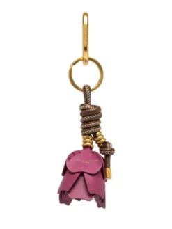 PC CHARMS Portachiavi con charm fiore