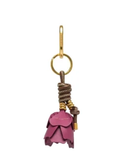 PC CHARMS Portachiavi con charm fiore