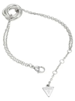 PERFECT Bracciale con charm cerchi intrecciati