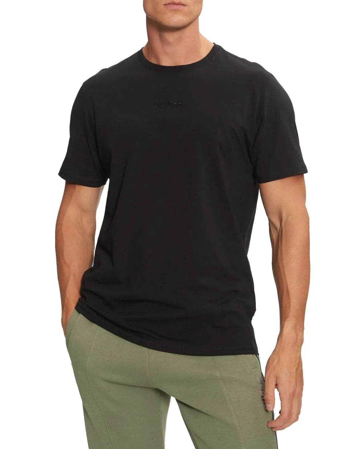 PIMA T-shirt in cotone logo ricamato