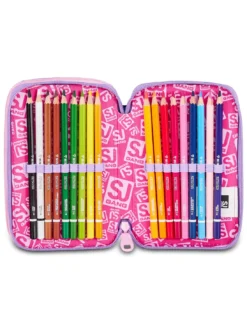PIXIE UNICORN Astuccio con Kit Scolastico