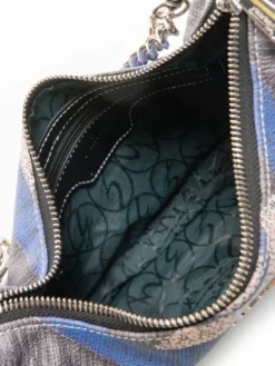PLANETARIUM Borsa hobo mezzaluna con tracolla