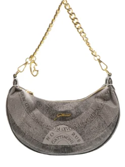 PLANETARIUM Borsa hobo mezzaluna con tracolla