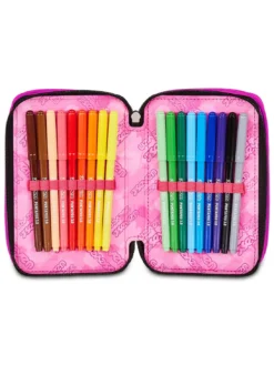 PLUMPY LINE GIRL Astuccio con Kit Scolastico