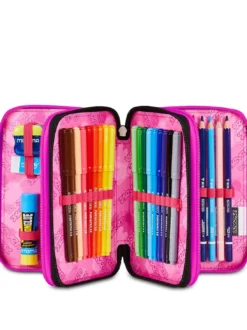 PLUMPY LINE GIRL Astuccio con Kit Scolastico