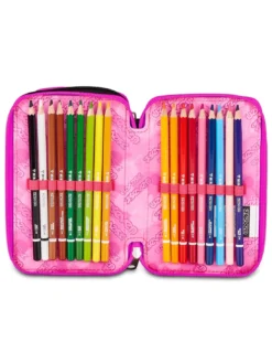 PLUMPY LINE GIRL Astuccio con Kit Scolastico