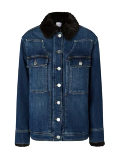 POP Giacca in denim con applicazioni