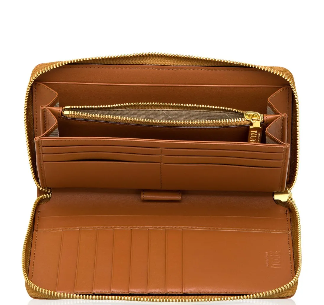 Portafoglio GEO CLASSIC, Zip Around, con portamonete