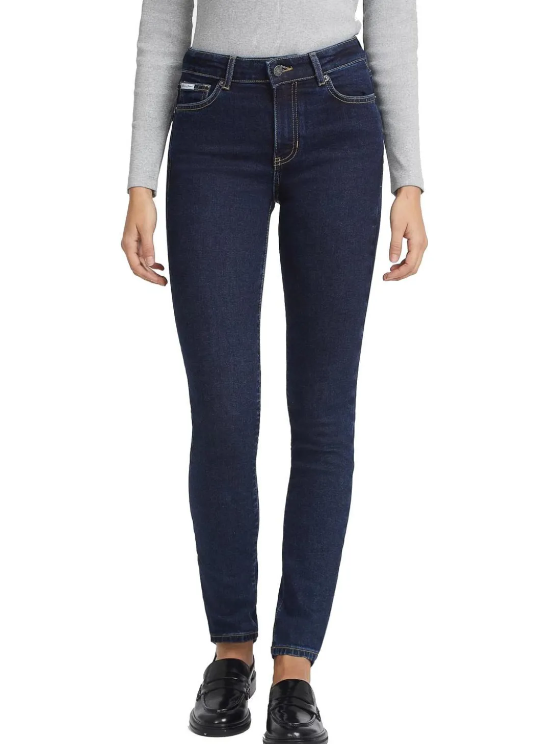 RISE Jeans skinny a vita alta