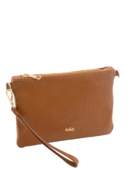 ROBERTA Pochette in pelle dollaro