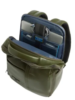 RUSSEL Zaino in pelle porta pc 15.6