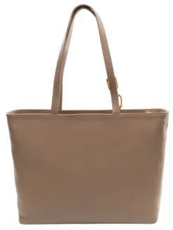 SAGITTA Borsa shopping a spalla, in pelle