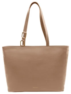 SAGITTA Borsa shopping a spalla, in pelle