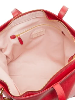 SAGITTA Borsa shopping a spalla, in pelle