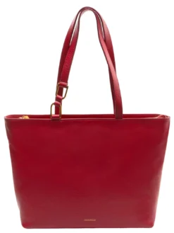 SAGITTA Borsa shopping a spalla, in pelle