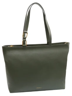 SAGITTA Borsa shopping a spalla, in pelle