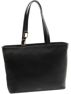 SAGITTA Borsa shopping a spalla, in pelle