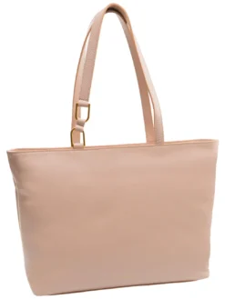 SAGITTA Borsa shopping a spalla, in pelle