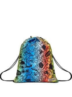 SAKKY FLUO STAMP Sacchetta scuola