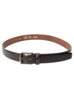 SANTA CROCE Cintura in pelle, Made in Italy