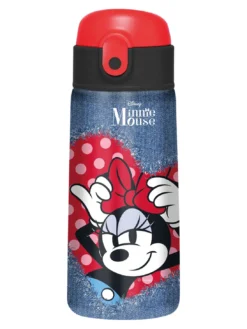 SCHOOL Borraccia termica Minnie, in acciaio inox