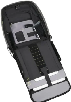 SECURIPAK Zaino con sistema antifurto, porta PC 15.6
