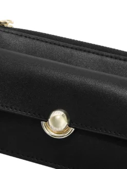SFERA SOFT Portacarte con flap, in pelle