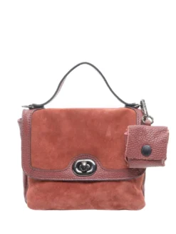 SHAILA Borsa mini a mano con tracolla, in pelle