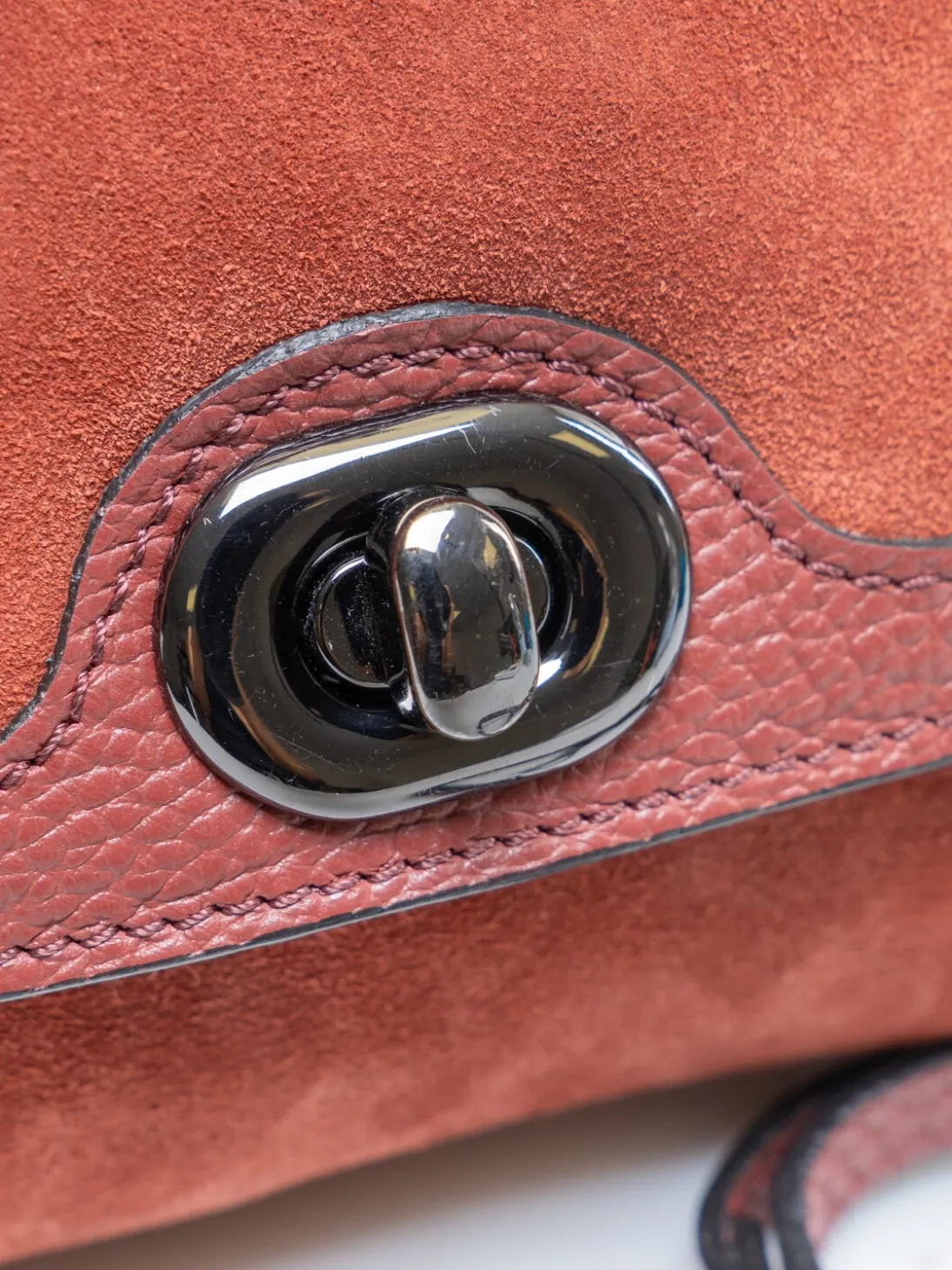 SHAILA Borsa mini a mano con tracolla, in pelle