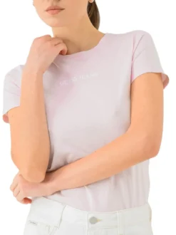 SLIM LOGO T-shirt stretch slim fit
