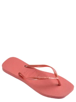 SLIM SQUARE Infradito punta quadrata