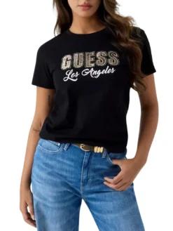 SNAKE SCRIPT T-shirt a manica corta, puro cotone