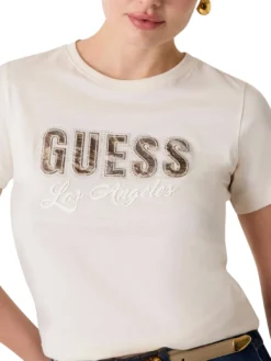 SNAKE SCRIPT T-shirt a manica corta, puro cotone