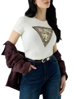 SNAKE TRIANGLE T-shirt a manica corta