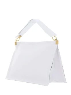 SNIP Borsa a spalla in pelle martellata