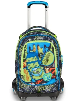 SOFT POUCH BOY Zaino con carrello 3 in 1